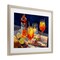 Stupell Industries Sprits Table Still Life Framed Print Under Glass, design by Ziwei Li